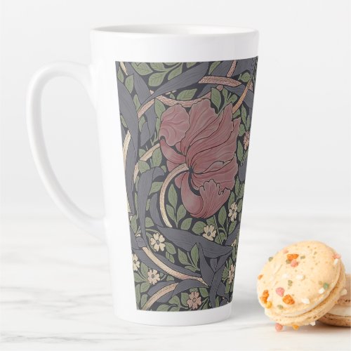 William Morris Pimpernel Vintage Pattern Latte Mug