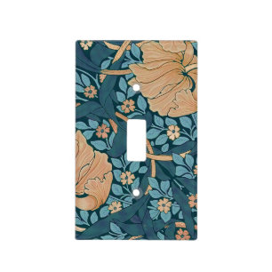 William Morris Pimpernel Vintage Pattern Light Swi Light Switch Cover