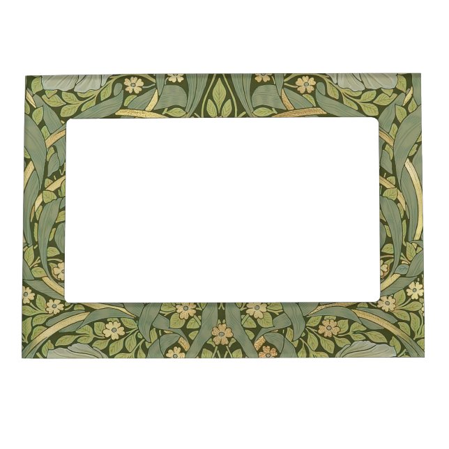 William Morris Pimpernel Vintage Pattern Magnetic Frame (Front)