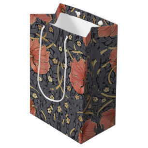 William Morris Pimpernel Vintage Pattern Medium Gi Medium Gift Bag