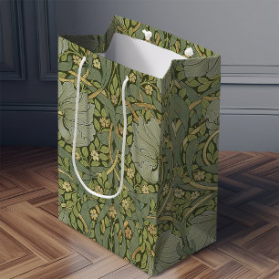 William Morris Pimpernel Vintage Pattern Medium Gi Medium Gift Bag