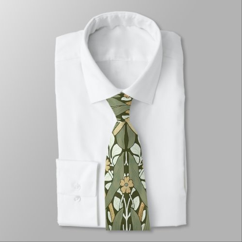 William Morris Pimpernel Vintage Pattern Neck Tie