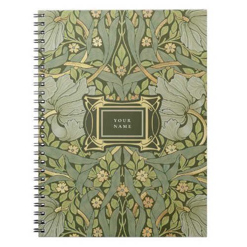 William Morris Pimpernel Vintage Pattern Notebook