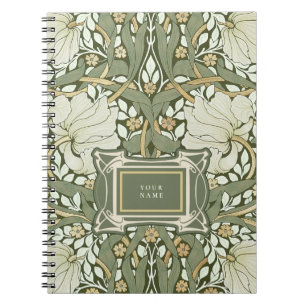 William Morris Pimpernel Vintage Pattern Notebook