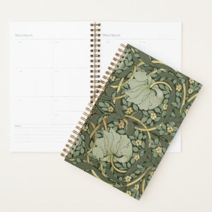 William Morris Pimpernel Vintage Pattern Planner