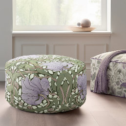 William Morris Pimpernel Vintage Pattern Pouf