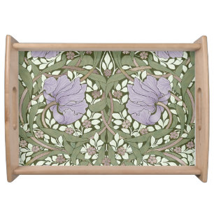 William Morris Pimpernel Vintage Pattern Serving T Serving Tray