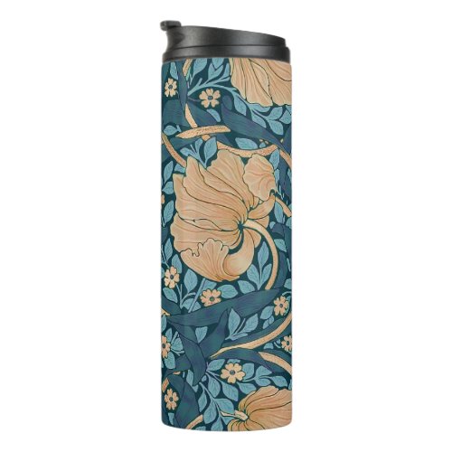 William Morris Pimpernel Vintage Pattern Thermal T Thermal Tumbler