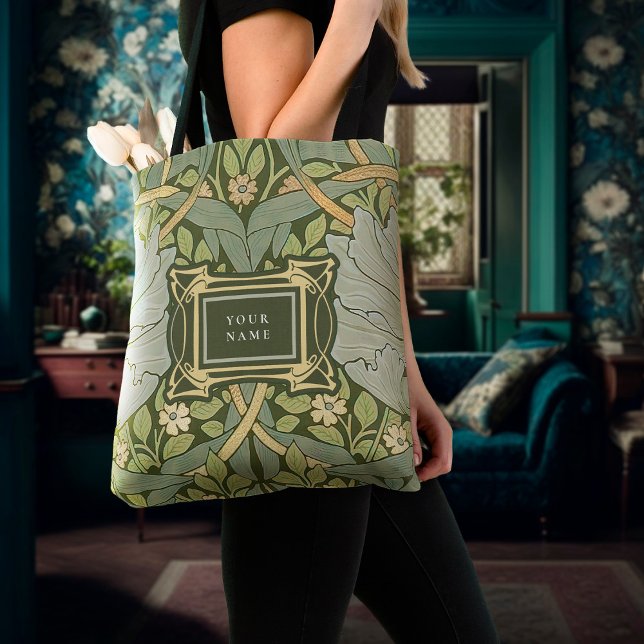 William Morris Pimpernel Vintage Pattern Tote Bag (Creator Uploaded)