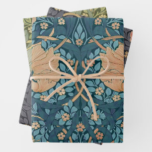 William Morris Pimpernel Vintage Pattern Wrapping Wrapping Paper Sheets