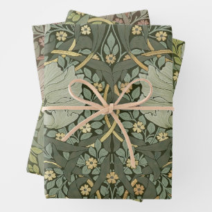 William Morris Pimpernel Vintage Pattern Wrapping Wrapping Paper Sheets