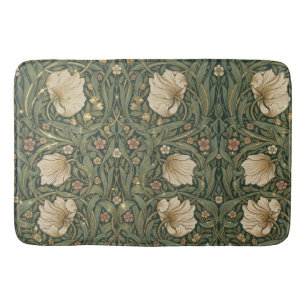 William Morris  Pimpernel Vintage Pre-Raphaelite Bath Mat