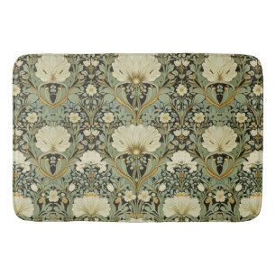 William Morris  Pimpernel Vintage Pre-Raphaelite Bath Mat