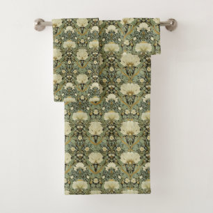 William Morris  Pimpernel Vintage Pre-Raphaelite Bath Towel Set
