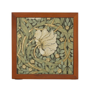 William Morris  Pimpernel Vintage Pre-Raphaelite Desk Organizer