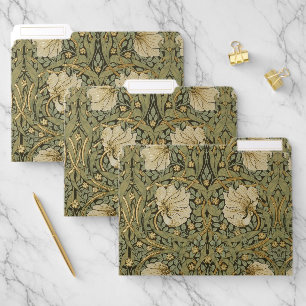 William Morris Pimpernel Vintage Pre-Raphaelite File Folder