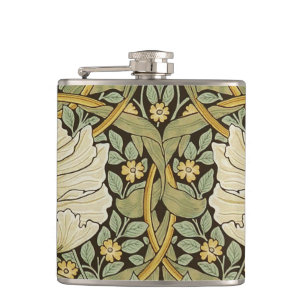 William Morris Pimpernel Vintage Pre-Raphaelite Flask