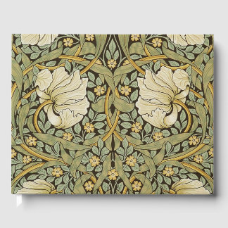 William Morris Pimpernel Vintage Pre-Raphaelite Guest Book