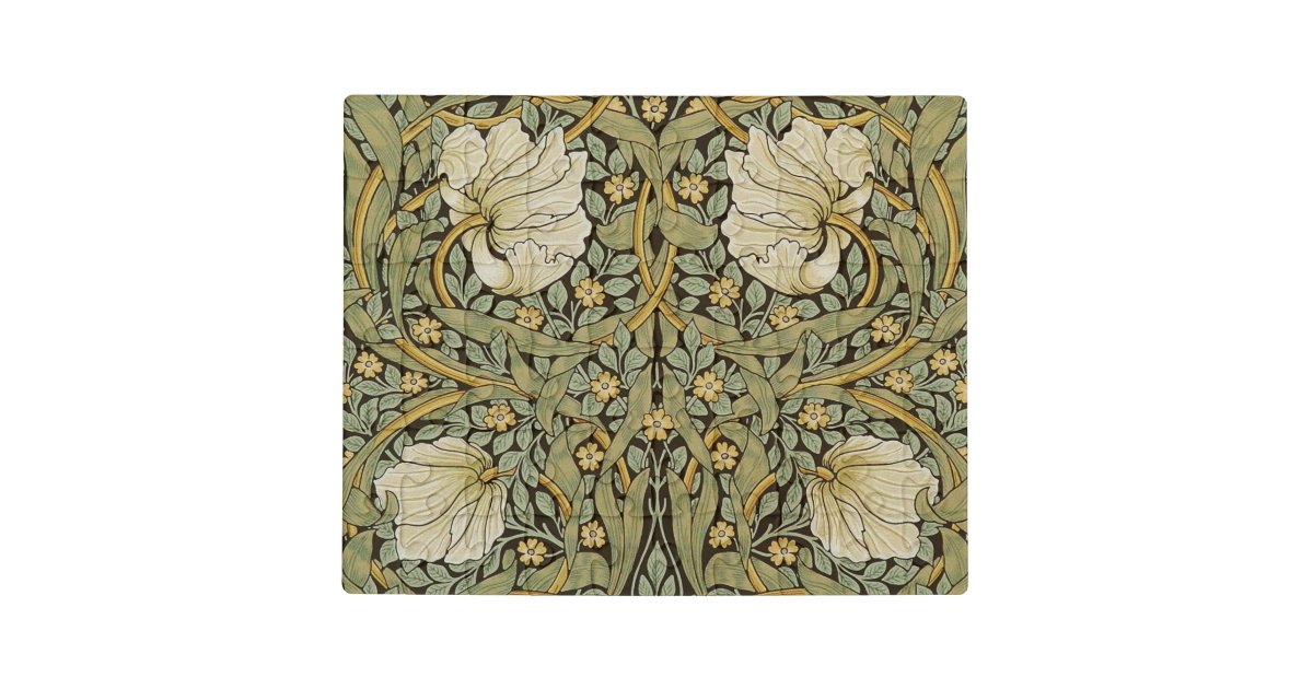 William Morris Pimpernel Vintage Pre-Raphaelite Jigsaw Puzzle | Zazzle