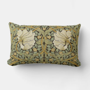 William Morris Pimpernel Vintage Pre-Raphaelite Lumbar Pillow