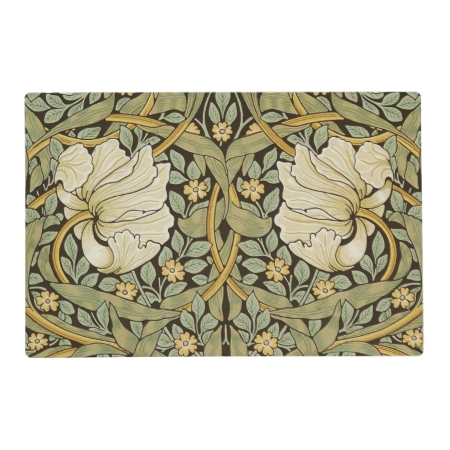 William Morris Pimpernel Vintage Pre-raphaelite Placemat