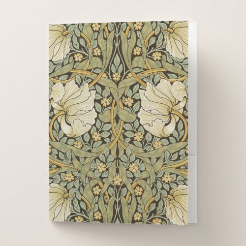 William Morris Pimpernel Vintage Pre_Raphaelite Pocket Folder