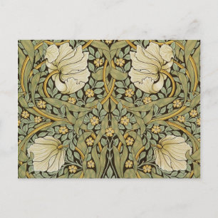 William Morris Pimpernel Vintage Pre-Raphaelite Postcard