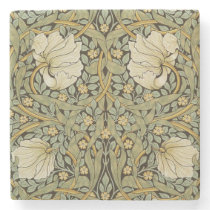 William Morris Pimpernel Vintage Pre-Raphaelite Stone Coaster William Morris Pimpernel Vintage Pre-Raphaelite Stone Coaster