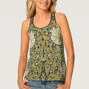 William Morris Pimpernel Vintage Pre-Raphaelite Tank Top