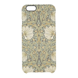 William Morris Pimpernel Vintage Pre-Raphaelite Clear iPhone 6/6S Case