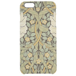 William Morris Pimpernel Vintage Pre-Raphaelite Clear iPhone 6 Plus Case