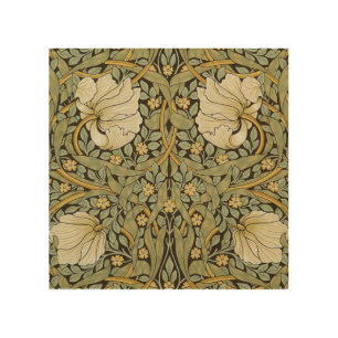 William Morris Pimpernel Vintage Pre-Raphaelite Wood Wall Art