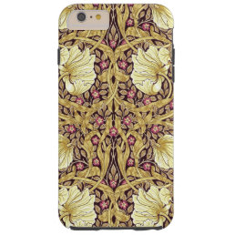 William Morris Pimpernel Vintage Victorian Pattern Tough iPhone 6 Plus Case