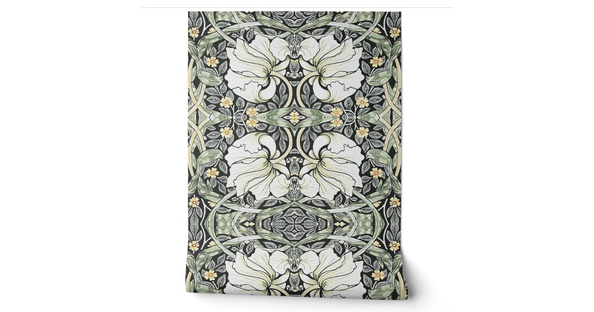 William Morris Pimpernel Wallpaper | Zazzle