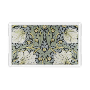 William Morris - Pimpernel Wallpaper Design Acrylic Tray