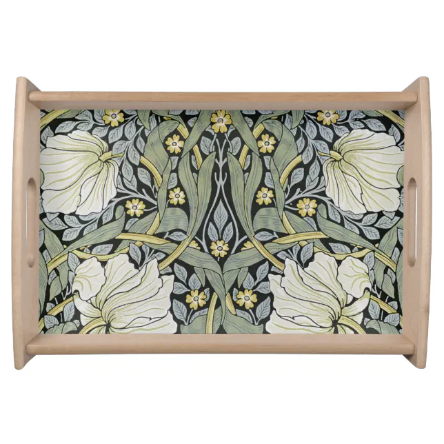 William Morris - Pimpernel Wallpaper Design Serving Tray | Zazzle