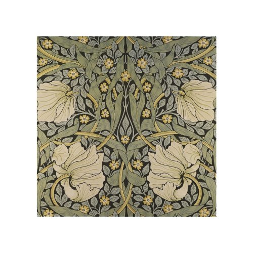 William Morris _ Pimpernel  Wallpaper Design Wood Wall Art