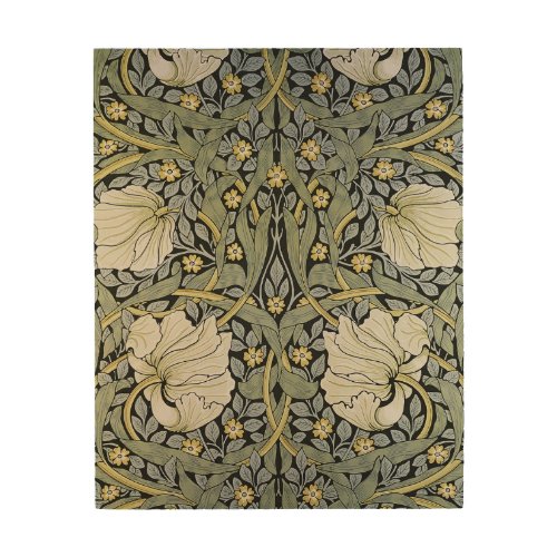 William Morris _ Pimpernel  Wallpaper Design Wood Wall Art