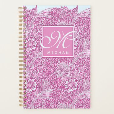 William Morris, Pink Marigold & Monogram
