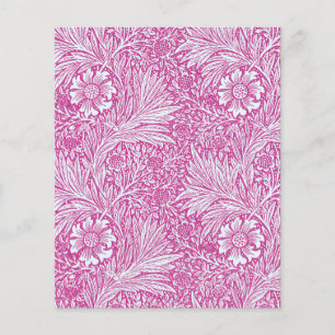 William Morris - Pink Marigold Scrapbook Paper