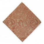 William Morris Pink Poppy Flower Floral Bandana