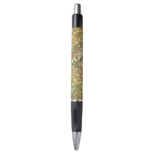 William Morris Pink Rose Border Floral Art Pen