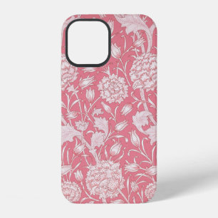William Morris Pink Wild Tulip Wallpaper Pattern iPhone 12 Case