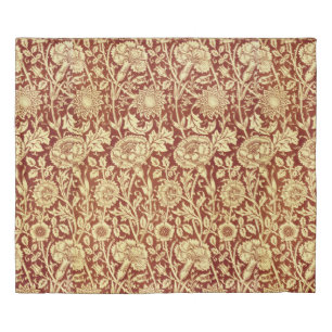 William Morris Pinks Red and White Duvet Cover