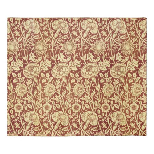 William Morris Pinks Red and White Duvet Cover