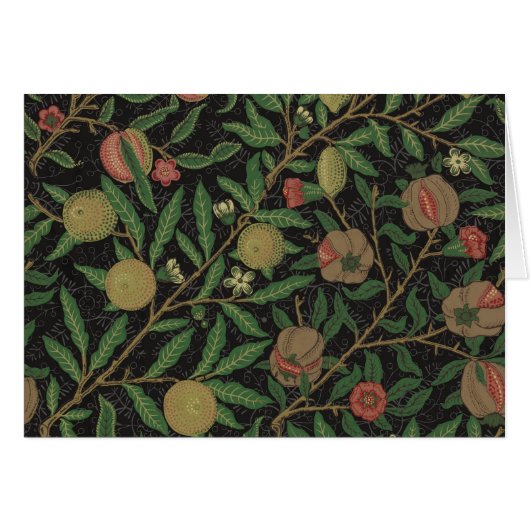 William Morris Pomegranate Classic Fruit (Front Horizontal)