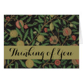 William Morris Pomegranate Classic Fruit (Front Horizontal)