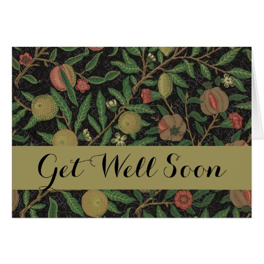 William Morris Pomegranate Classic Fruit (Front Horizontal)