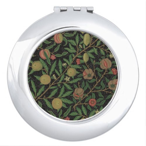 William Morris Pomegranate Classic Fruit Compact Mirror