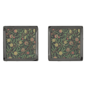 William Morris Pomegranate Classic Fruit Cufflinks